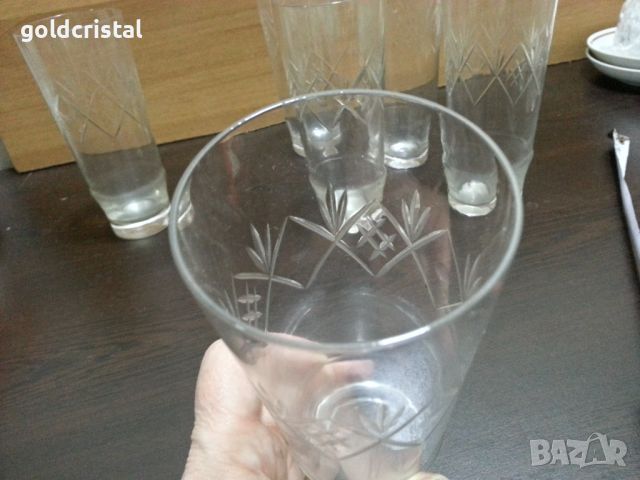 Ретро кристални чаши , снимка 5 - Антикварни и старинни предмети - 45906537