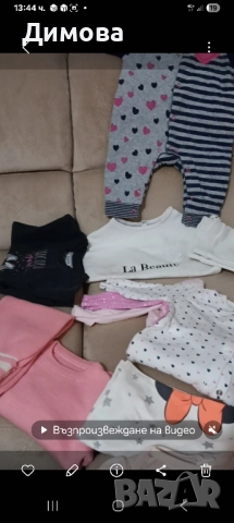 Бебешки дрехи за момиченце, снимка 2 - Бодита за бебе - 52146696