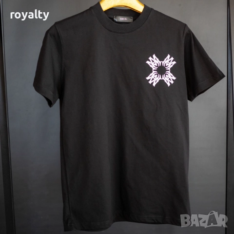 Amiri Черна Мъжка Тениска , снимка 2 - Тениски - 52227797