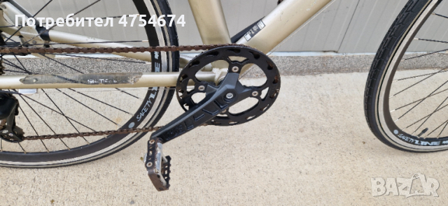 Алуминиев хибриден велосипед AVENUE колело 28", снимка 3 - Велосипеди - 53745490