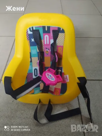 Столче за колело Baby Born Zapf Creation, снимка 1