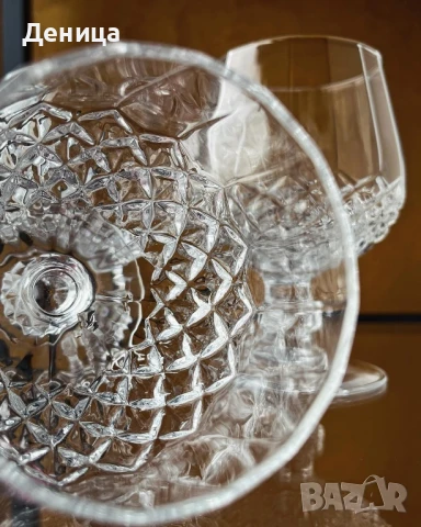 Френски кристални чаши, снимка 7 - Чаши - 51361022