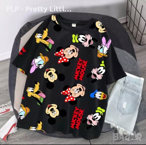 Дамски тениски Disney Mickey Minnie , снимка 8 - Тениски - 45812607