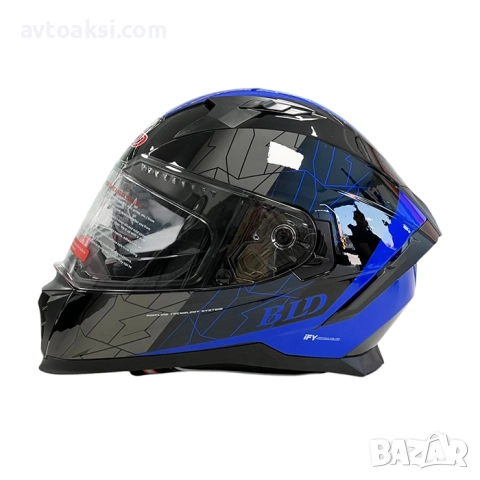 Мото каска, за мотор, скутер, АТВ, снимка 5 - Аксесоари и консумативи - 50251300