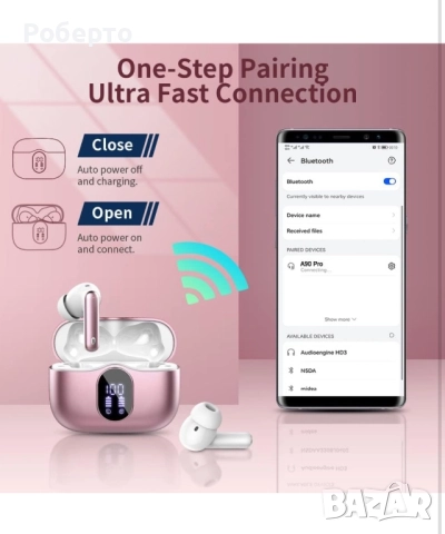 Безжични слушалки с база, снимка 8 - Bluetooth слушалки - 52959886