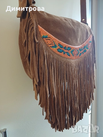 Дамска чанта ZARA - естествена кожа, снимка 2 - Чанти - 53384538