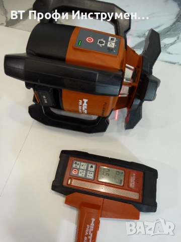 2023 - Hilti PR 30 HVS A12 - Ротационен лазерен нивелир, снимка 7 - Други инструменти - 52960703