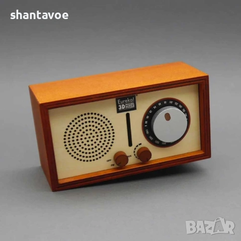 Ескейп кутия дървен пъзел Ретро радио, снимка 2 - Романтични подаръци - 53711901