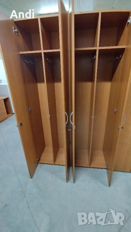 Гардероби за съблекалня с 3 - 4 врати 120/45/201см, гардероб за дрехи, снимка 3 - Гардероби - 52923123