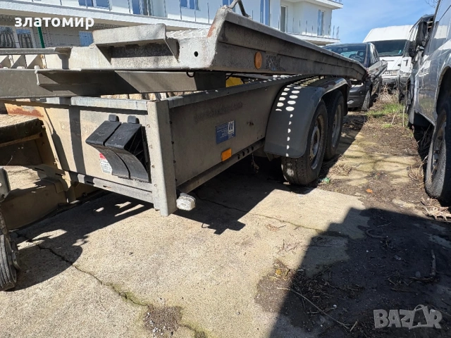 Ремарке за стройтелна техника, снимка 2 - Ремаркета - 53261837