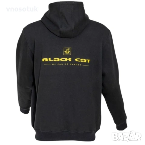 Мъжки суичер Black Cat Zipper-номер XL, снимка 2 - Спортни дрехи, екипи - 53258436