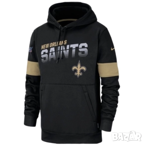 Мъжко горнище Nike x New Orleons Saint | L размер, снимка 2 - Суичъри - 52634954