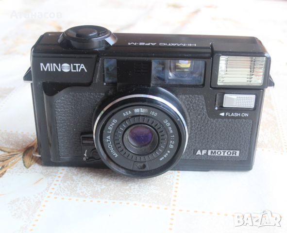 Minolta Hi-Matic AF2-M неработещо, снимка 8 - Фотоапарати - 46452448