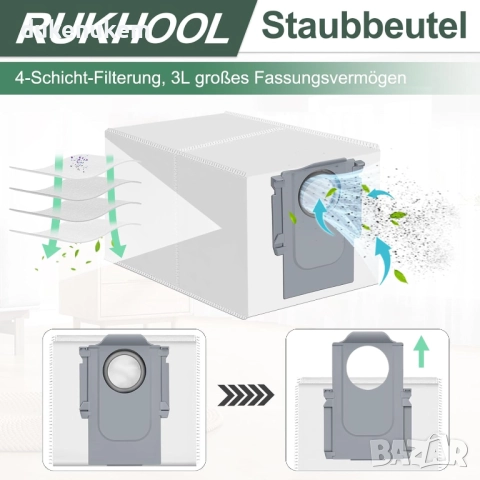 Комплект аксесоари за Roborock Qrevo S/Qrevo Pro/Qrevo MaxV и др., снимка 4 - Прахосмукачки - 52059373