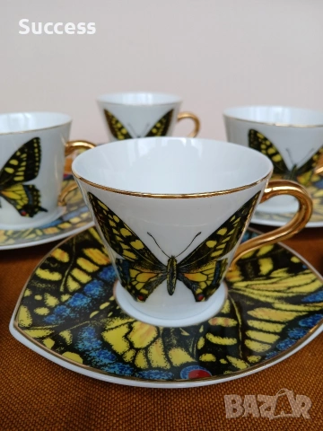 Порцеланов сервиз за кафе , снимка 3 - Сервизи - 53934990