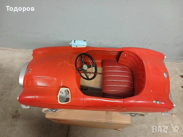 Ретро количка спедали 1960 г. Giordani made in Italy, снимка 2 - Колекции - 54177340