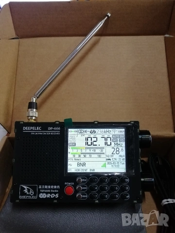 Всевълново радио DEEPELEC DP-666, снимка 2 - Радиокасетофони, транзистори - 53823714