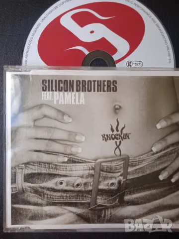 Silicon Brothers feat. Pamela ‎– Knockin' - оригинален диск  Trance, Progressive Trance, снимка 1 - CD дискове - 47232678