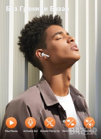 Нови Безжични слушалки с шумопотискане, Hi-Fi звук и IPX7 защита, снимка 8 - Bluetooth слушалки - 52698570