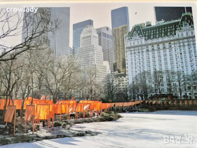 Христо Явашев Christo 2005 Портите Сентръл парк Ню Йорк 1979–2005 1, снимка 4 - Картини - 47725423