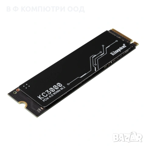 SSD KINGSTON KC3000 M.2-2280 PCIe 4.0 NVMe 512GB, снимка 2 - Твърди дискове - 53139896