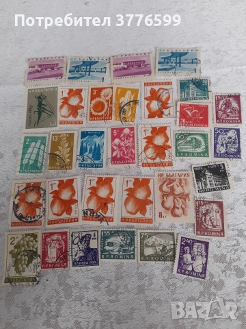 Стари пощенски марки, снимка 2 - Филателия - 54068069