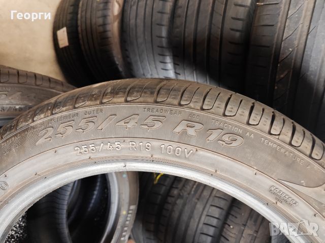 4бр.летни гуми 255/45/19 Pirelli, снимка 5 - Гуми и джанти - 45468784