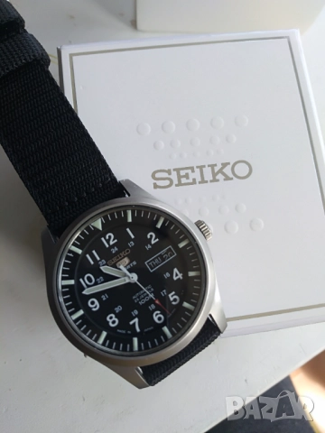 Seiko 5 Sports Automatic Сеико SNZG15J1, снимка 4 - Мъжки - 51879119