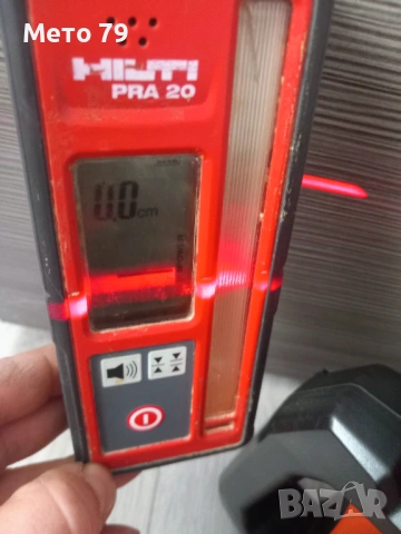 Hilti PR 30 HVSG A12 - Ротационен лазерен нивелир, снимка 9 - Други инструменти - 53292199
