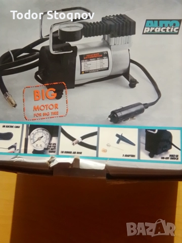 Предлагам електрическа помпа за автомобилини гуми , снимка 4 - Компресори - 52850110
