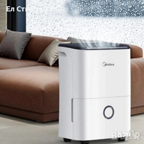 Влагоуловител Midea DF-20DEN7-WF – 20 л/24 ч, Smart Wi-Fi, за до 100 m³ (40 m²), R290, снимка 3 - Влагоабсорбатори и влагоуловители - 53574470