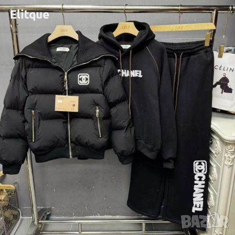 дамски екип и яке chanel , снимка 3 - Якета - 52550529