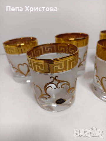 6 броя чаши за уиски от чешки кристал  - Balvinglass. , снимка 3 - Чаши - 52961276