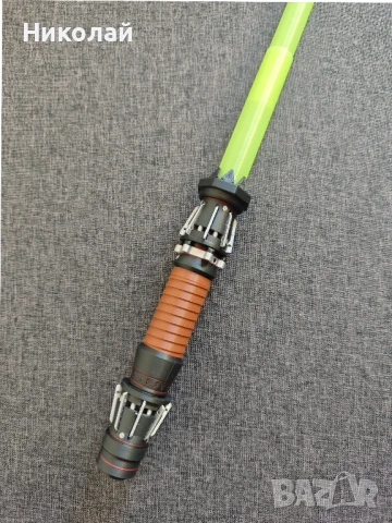 Светещ в тъмното Светлинен меч Rey Skywalker Lightsaber StarWars, снимка 2 - Други - 51323625