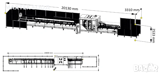 Режещ и обработващ център за ПВЦ профили Оzgenc TURBOCUT 500 PRO, снимка 5 - Други машини и части - 53165328