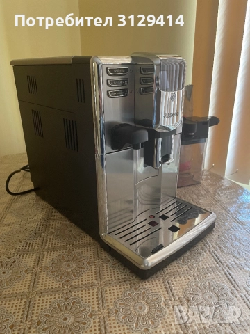 Кафеавтомат Saeco Incanto Deluxe с кана за мляко, снимка 4 - Кафемашини - 51787097