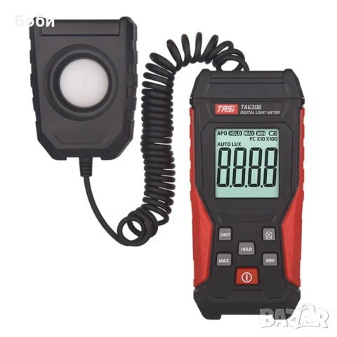 Луксметър/Luxmeter Tasi TA630B (Digital Light Meter), снимка 11 - Други инструменти - 53386359
