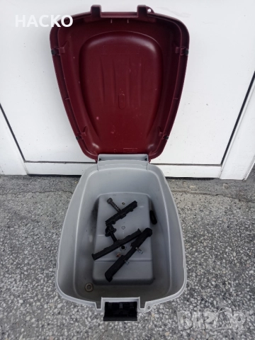 Куфар (Багажник) за Велосипед KETER 17 литра 250/310/450 мм. Внос от Анлия, снимка 8 - Аксесоари за велосипеди - 51760560