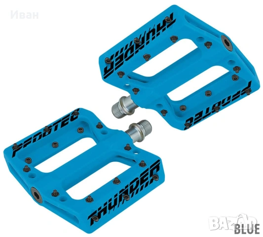 Платформени педали с пинове Pedotec Thunder 183 , снимка 3 - Части за велосипеди - 53187879
