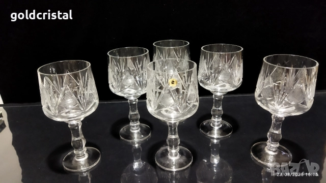 кристални чаши 