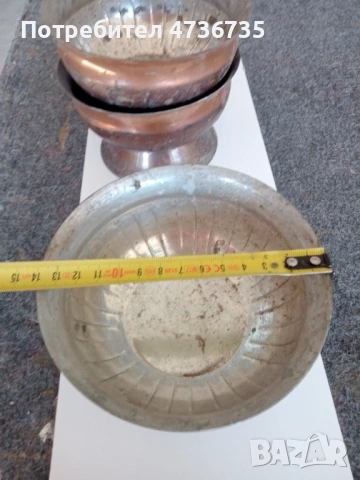 Медна купа , снимка 5 - Антикварни и старинни предмети - 53847315