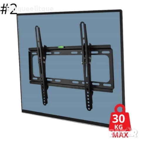 Стойка за телевизор за стенен монтаж, 400*400мм., 45кг, 30кг
