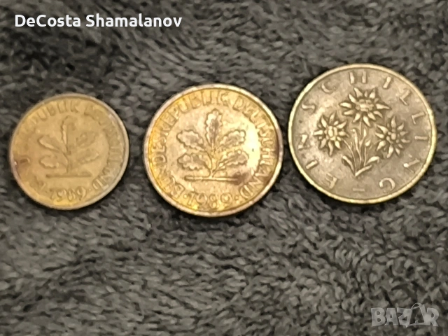 Австрия/Германия монети стари 1972-1989г, снимка 2 - Нумизматика и бонистика - 53298365