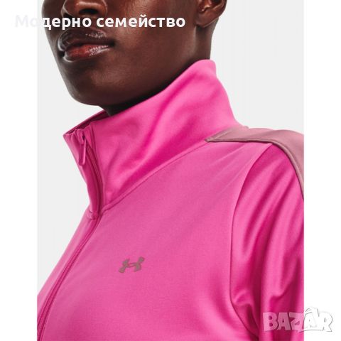 Дамски спортен комплект under armour tricot tracksuit pink, снимка 3 - Спортни екипи - 46657454