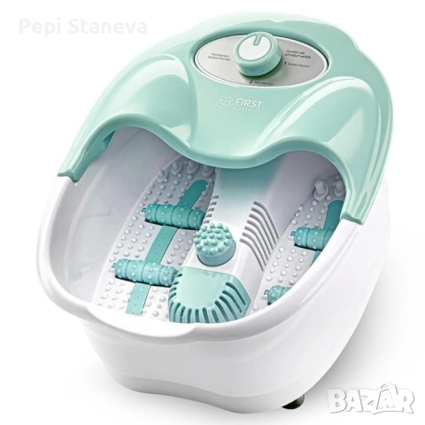 Масажна вана за крака FIRST с вибрация и балонен масаж, снимка 2 - Други - 51834731