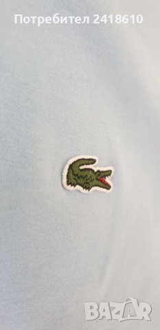 Lacoste Cotton Mens Size 2XL НОВО! ОРИГИНАЛ! Мъжка тениска!, снимка 9 - Тениски - 46292858