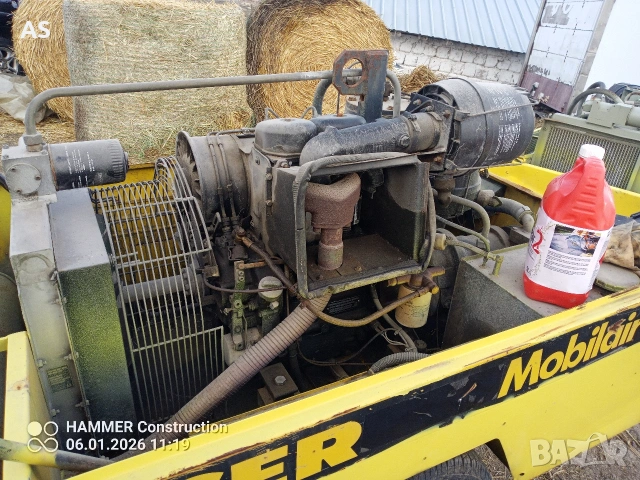 Компресор с двигател Deutz 2 цилиндъра 34 коня, снимка 5 - Индустриална техника - 53834013