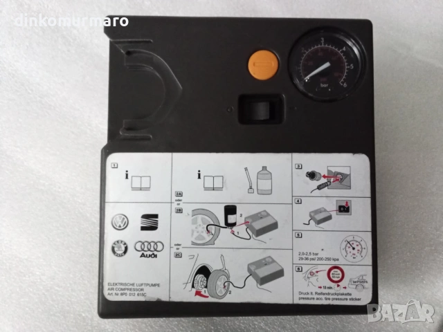 Компресор за гуми, снимка 2 - Аксесоари и консумативи - 53207989
