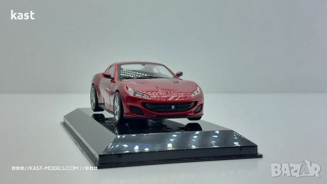 KAST-Models Умален модел на Ferrari Portofino 2018 Altaya 1/43, снимка 5 - Колекции - 46273584