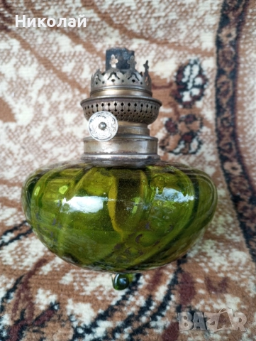 Старинна газова лампа , газов фенер, снимка 7 - Антикварни и старинни предмети - 52497877